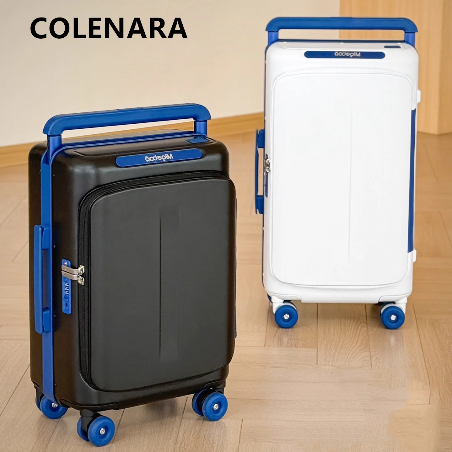 COLENARA High Quality Suitcase 20 Inch ABS + PC Boarding Box 25