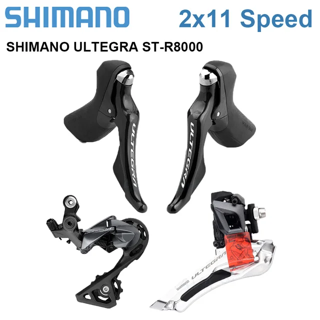 Shimano ULTEGRA R7000 R8000 GS 2X11V ST+FD+RD Road Bike Kit Part