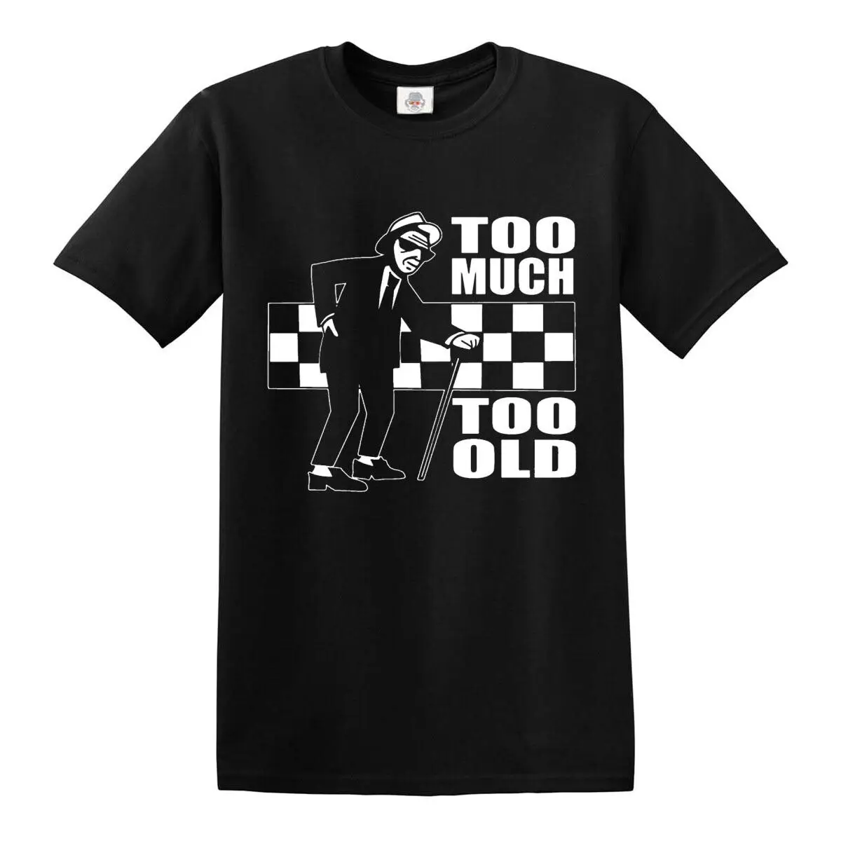 Too Much Old T Shirt Ska 2 Tone Records Music Retro Top