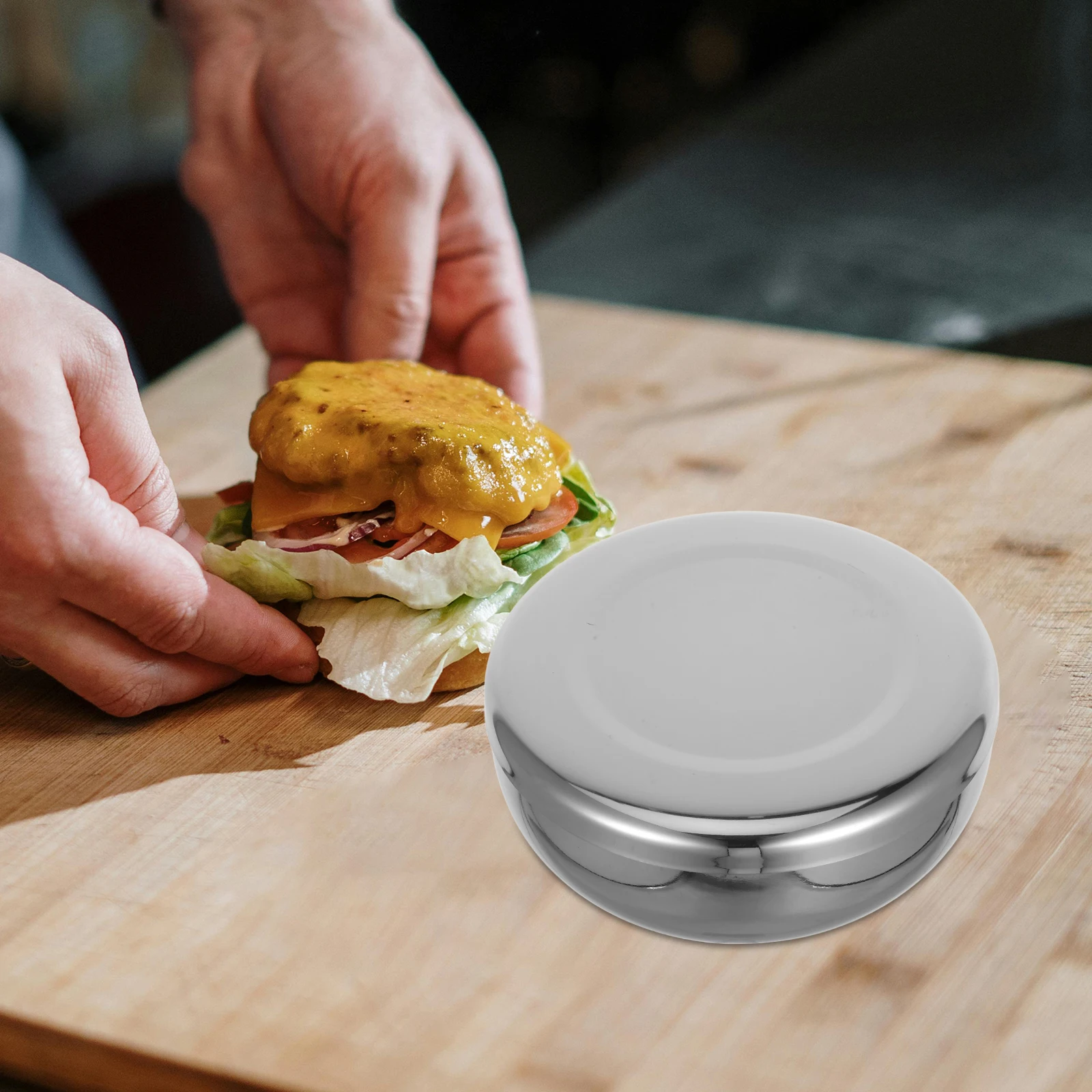 

3Pcs Stainless Steel Rice Bowls Set Smooth Surface Multipurpose Cooking Prep Mixing Soup Salad Bowl Lightweight Portable Kitchen