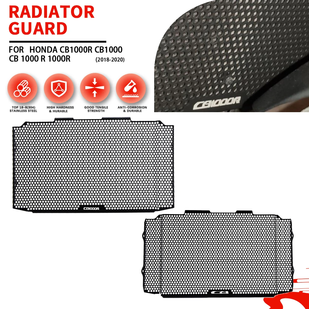 

Motorcycle accessories Radiator Guard For Honda CB1000R CB1000 CB 1000 R 1000R 2018 2019 2020 Radiator Grille Guard Cover