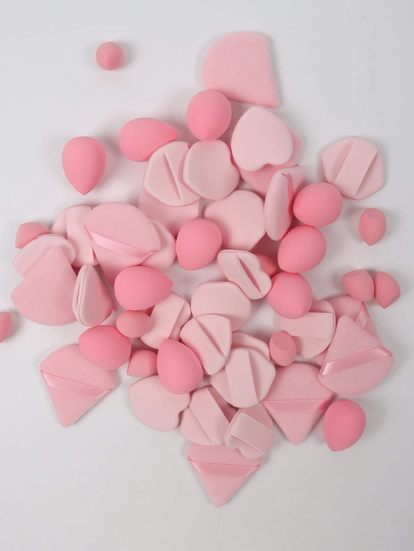 10/20/40/60 szt. Gąbka do makijażu, wielofunkcyjne narzędzie do makijażu, powiększa się pod wpływem wody, odpowiednia dla wszystkich rodzajów skóry