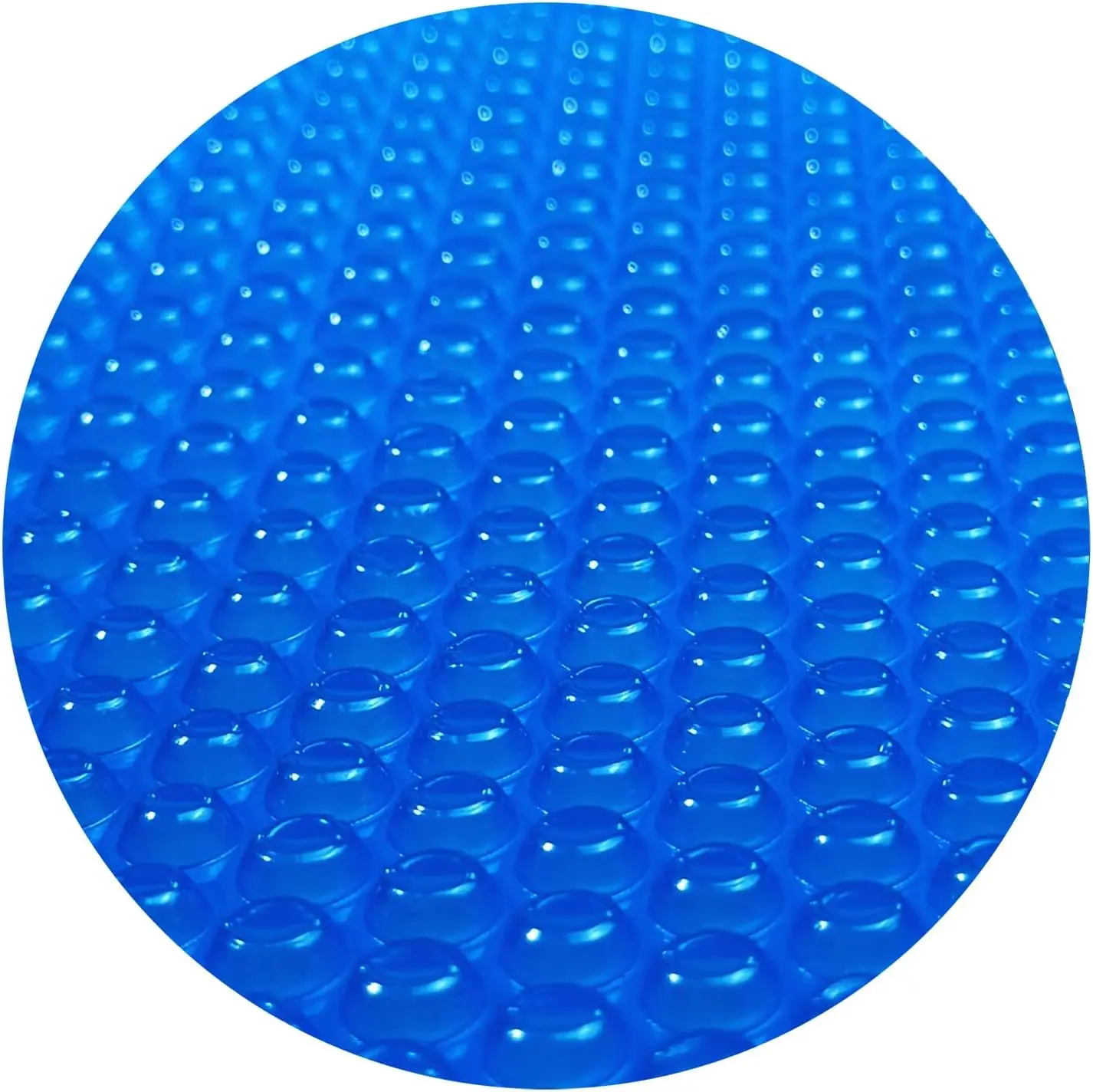 

12ft Round Solar Pool Cover, 12mil Insulating Blanket for Inground & Above Ground Pools, Blue