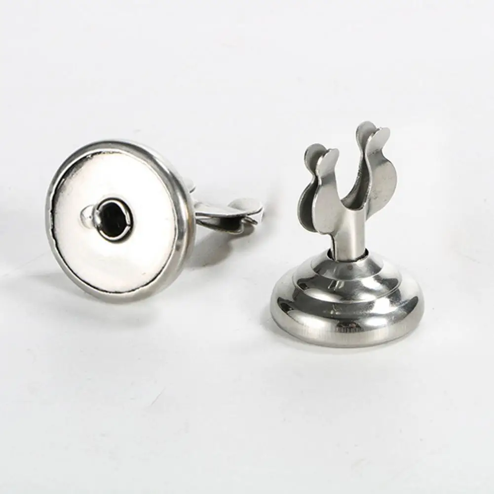 U Shape Mini Table Card Holder Decorative Stainless Steel Strong Grip Table Number Holders Table Menu Stand Desktop Accessories