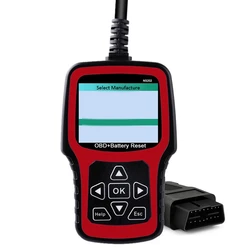 NEW-NS202 Battery Registration Tool+OBD/EOBD Diagnostic Supports 10 OBD/EOBD Test Modes For , BMW, MINI, BENZ, PORSCHE