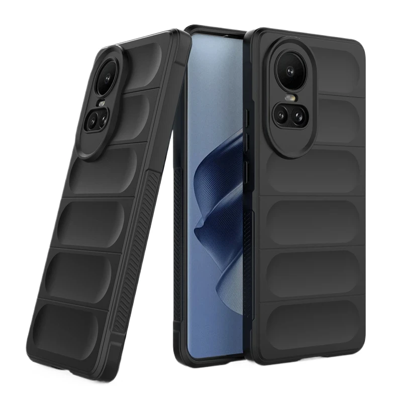 Case For OPPO Reno 10 Pro 5G Back Cover Phone Case Liquid Silicone Anti-fall Shockproof Armor Cases Funda Coque