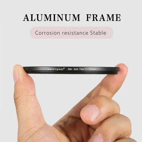 Imagen 2 del producto Walkingway-filtro suave de difusión de niebla blanca, filtro de lente con efecto antiniebla de ensueño, difusor suavizante, accesorios de fotografía para cámara