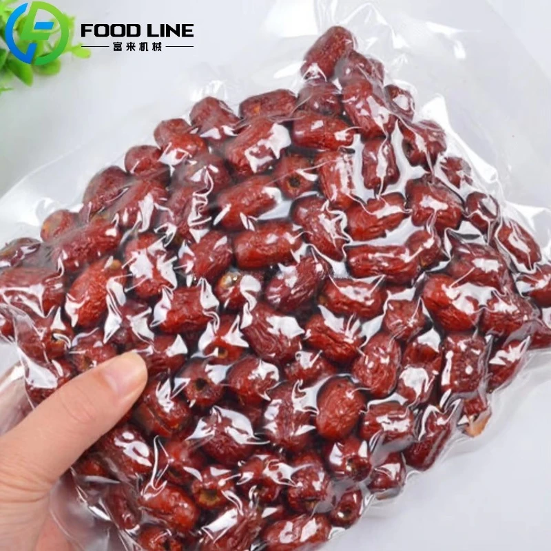 Máquina de embalagem a vácuo de câmara dupla de alta precisão para preservação de alimentos em grãos de café