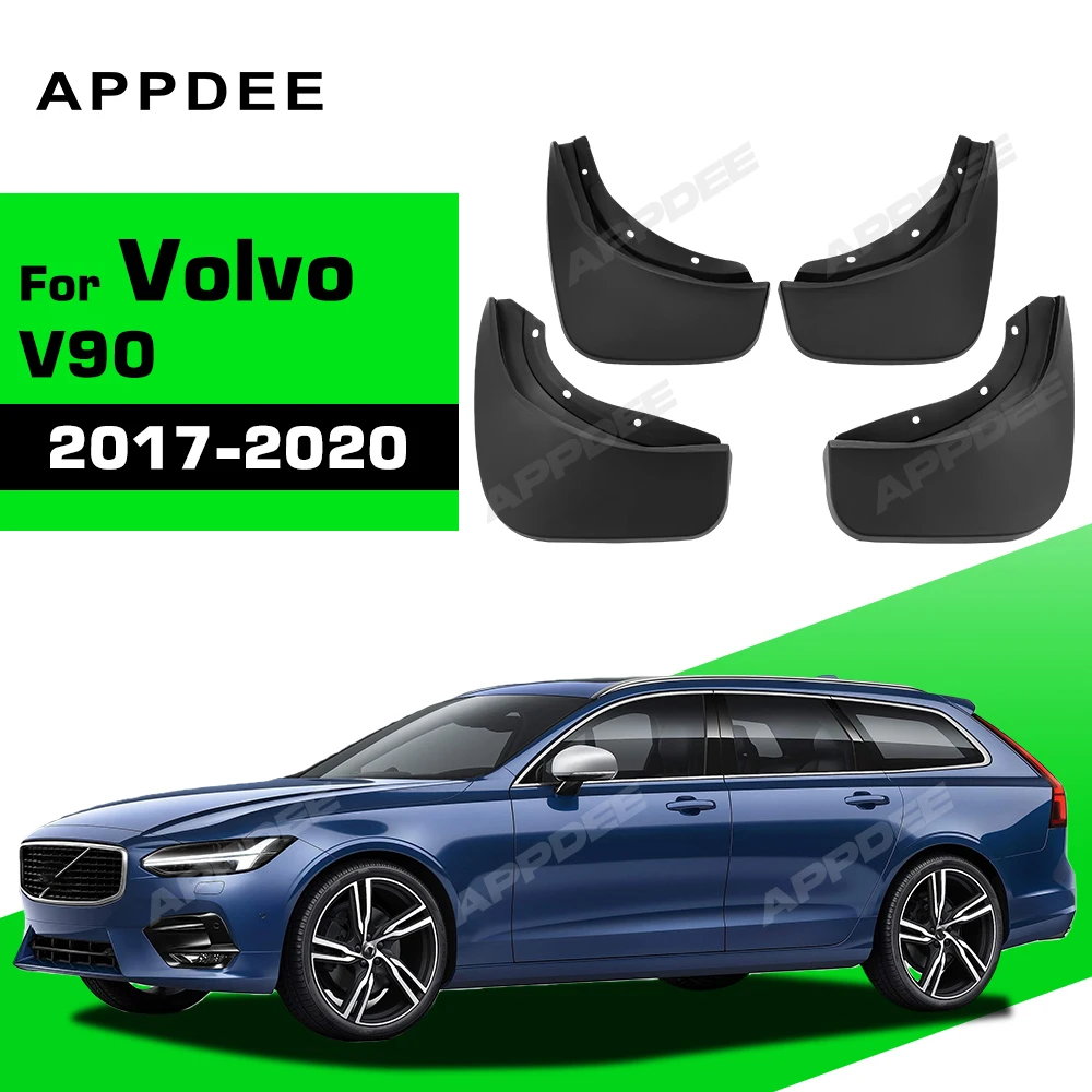

For Volvo V90 2017 2018 2019 2020 Fender Mudflaps Splash Guards Mudguards Mud Flaps car Accessories