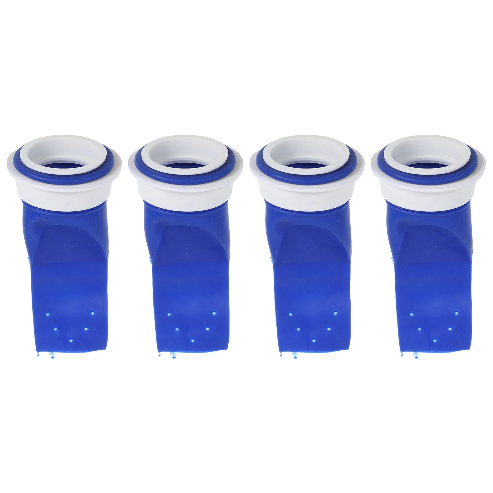 

4pcs Drain Hose Plug Reusable Plastic Washer Sewer Seal Plug For Washing Machine Kitchen Sink Tub Backflow Preventer