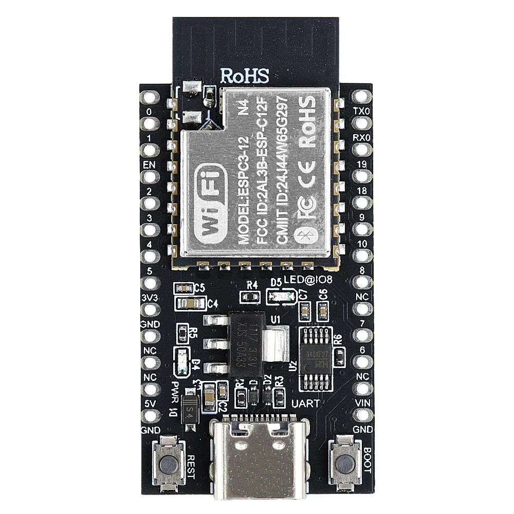 ESP32 C3 Development Board Wifi BT Module RISC-V 32-Bit Single-Core ESP32-C3 N4 4MB Flash 26PIN TYPE-C