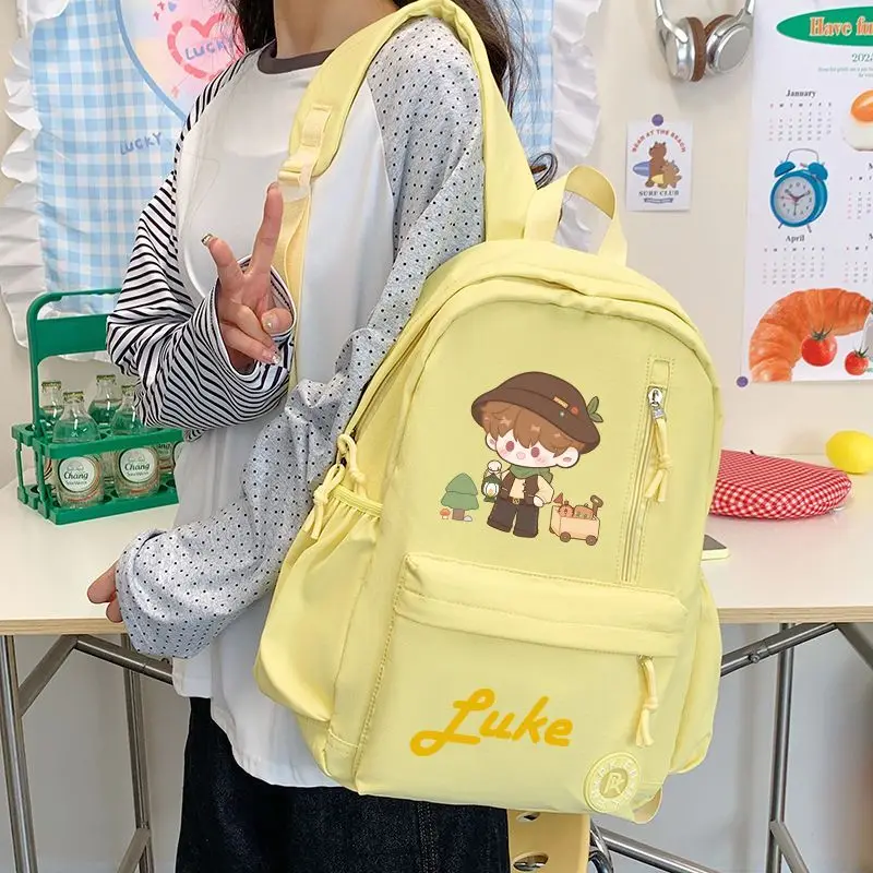 

Anime Tears of The Themis Game Cos Artem Wing Vilhelm Luke Pearce Marius Cartoon 43x29x10cm Unisex 2025 Storage Backpack Present