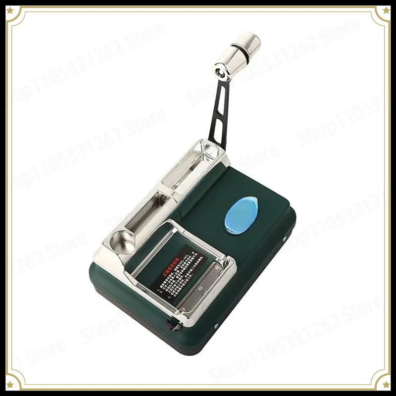 Upgraded Gear Cigarette Rolling Machine, 8.0 6.5 5.5mm Push Down Style Manual Injector for Home, Portable Cigarette Maker