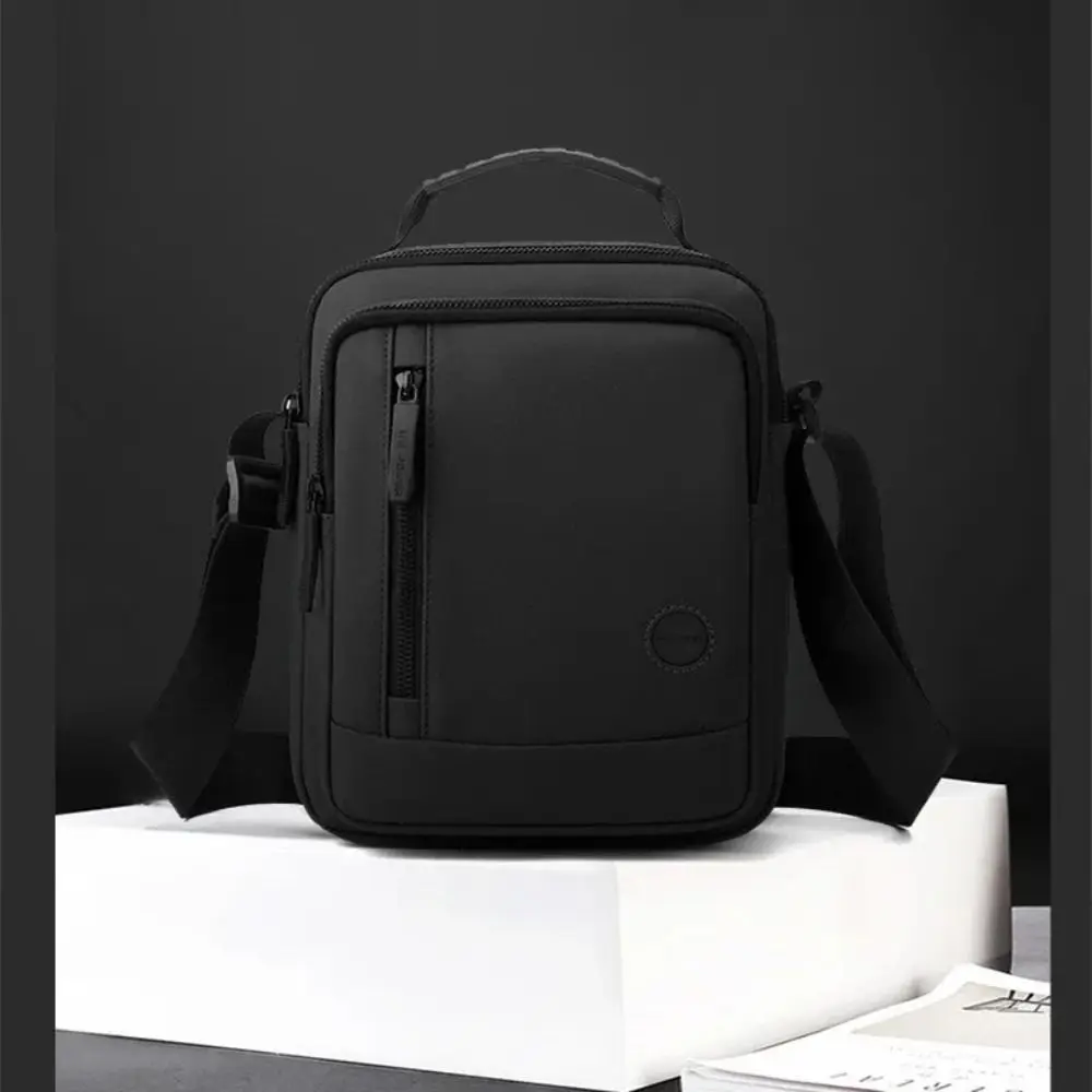 

Мужская сумка на одно плечо из нейлоновой ткани с несколькими карманами, мужская сумка-мессенджер, повседневная стильная элегантная стильная мужская сумка через плечо