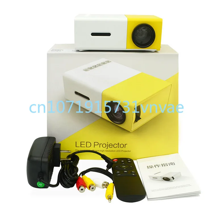 

YG300 LED Home HD Mini Portable Miniature Projector