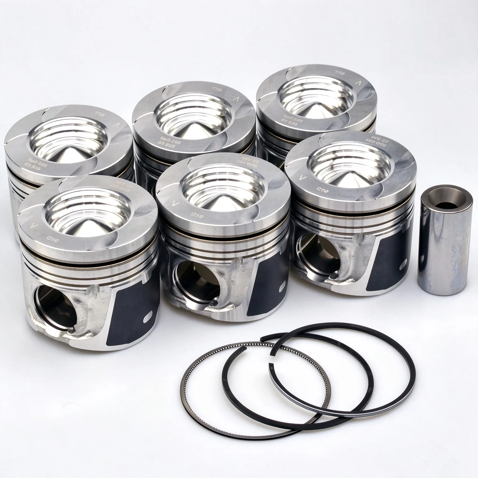 STD 84mm Bore Piston With Rings KIT 1203300Q0C 7701476733 For Nissan Navara D40 Pathfinder R51 V9X 3.0L V6 Diesel 2008-2015