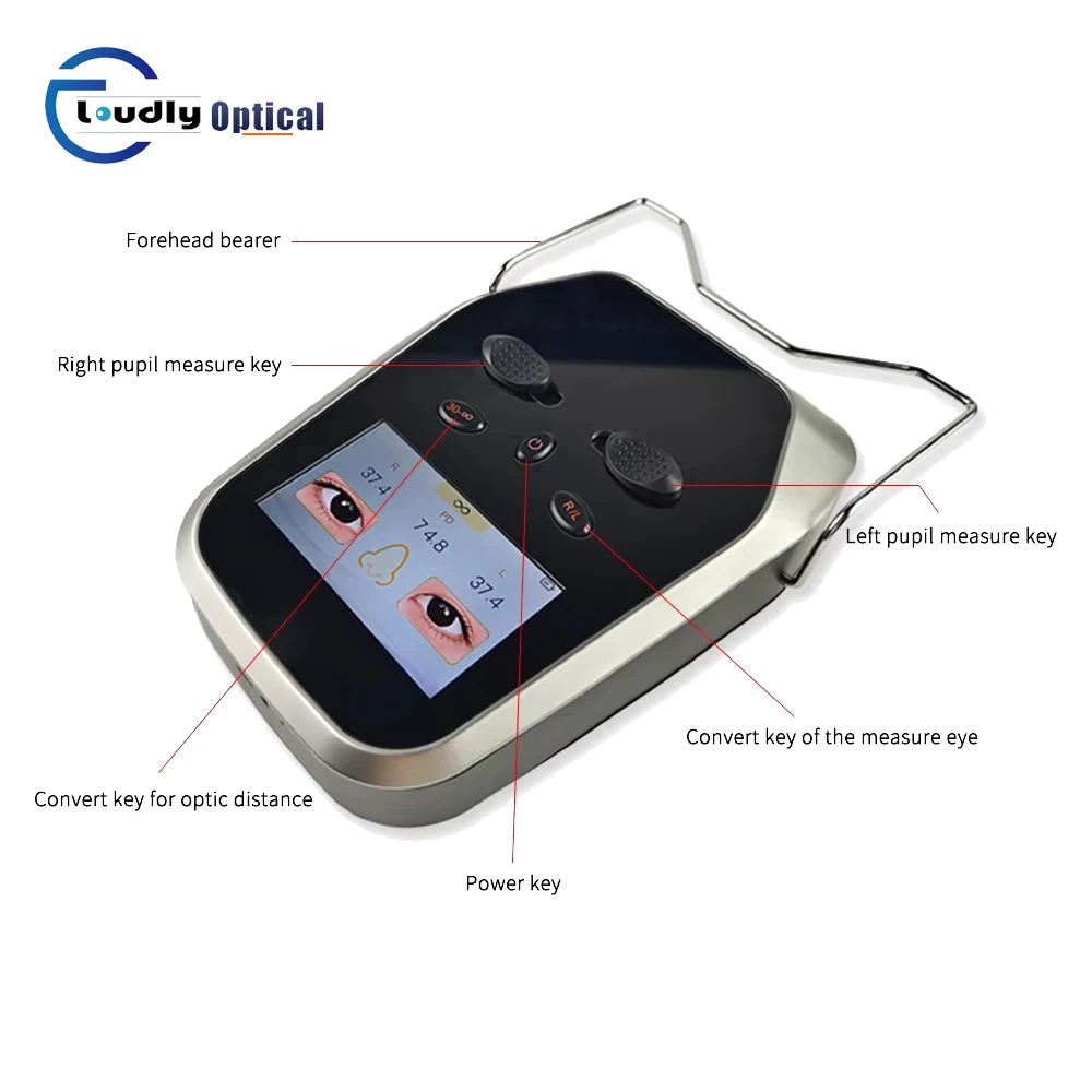 Optical Instrument คุณภาพสูง Digital Pupilometer นักเรียน Optometry PD Meter สําหรับขาย PD-400