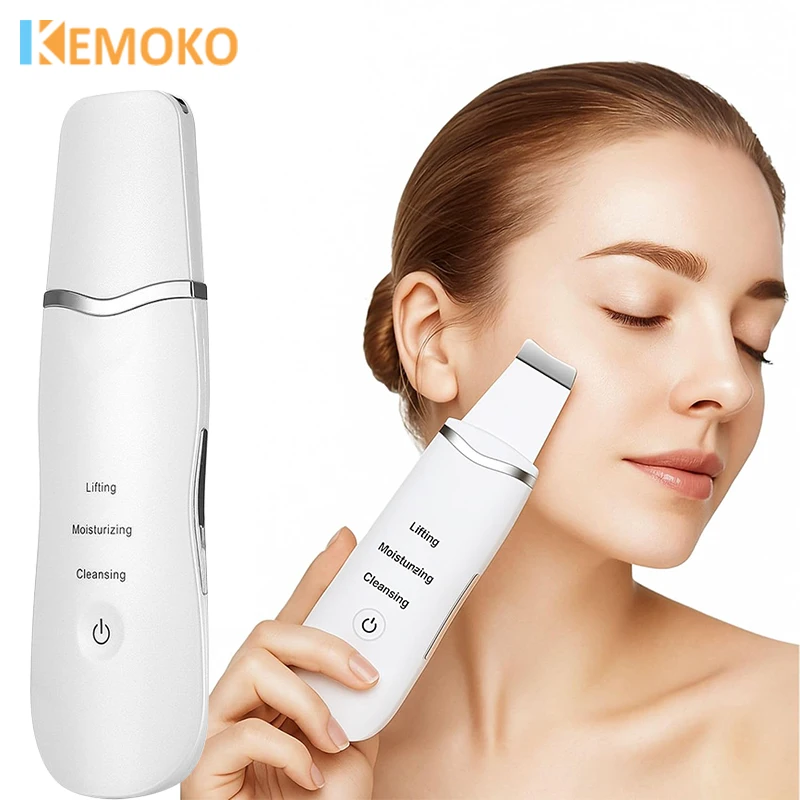 الاهتزاز الجلد الغسيل منظف للوجه مجرفة ملعقة مزيل الرؤوس السوداء المسام الأنظف تقشير مزيل الرؤوس السوداء مدلك الوجه #1