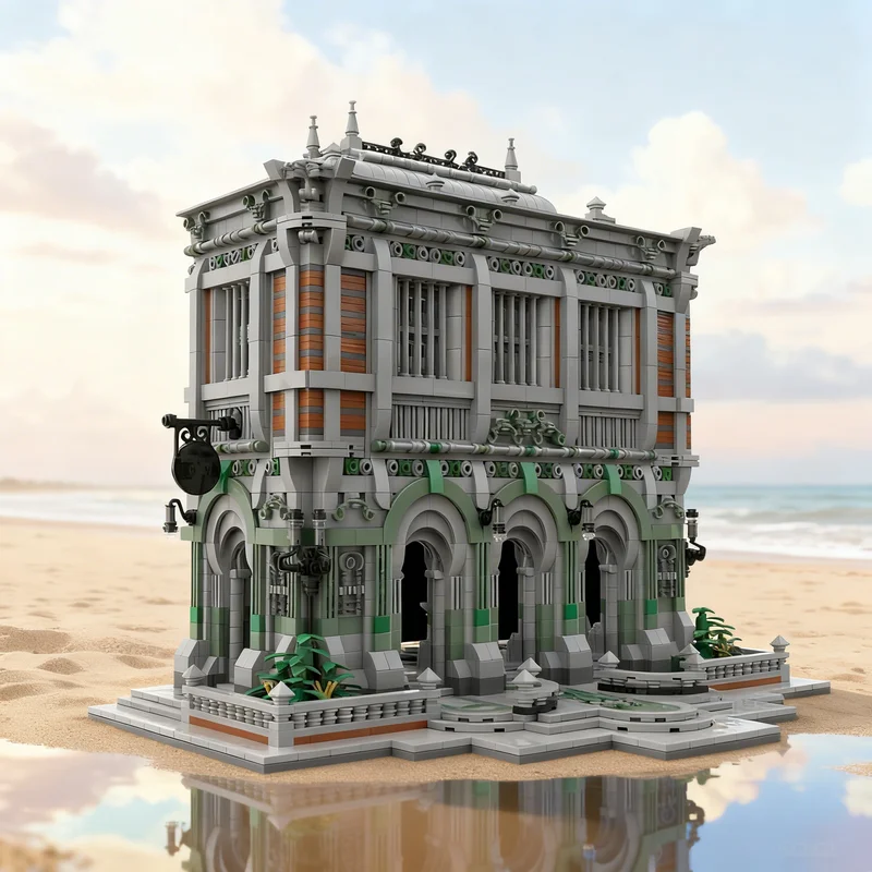 

5163pcs MOC LONDON Somewhere Architecture Model Building Blocks DIY Gift Creative Collectible Display Decor Premium Adult Kids