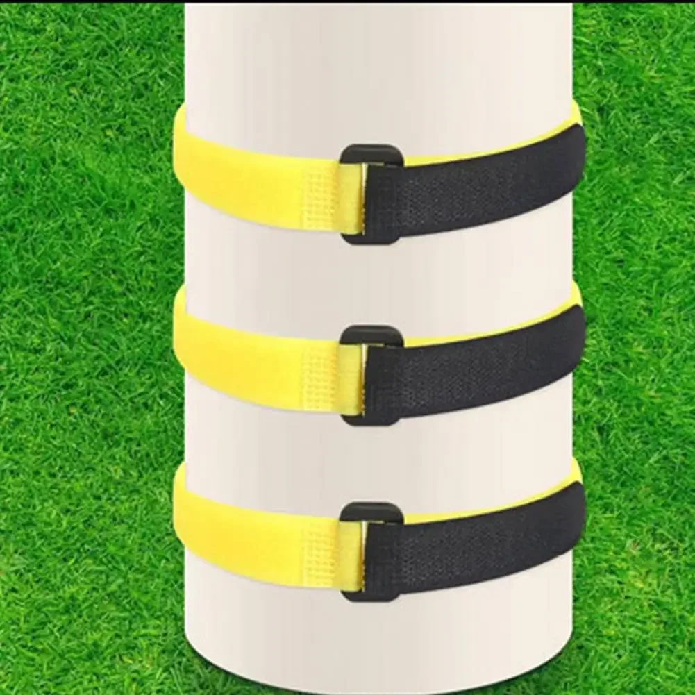 50pcs 축구 네트 스트랩 축구 네트 스트랩 손쉬운 설치 내구성 축구 목표 네트 부착 스트랩 컴팩트 휴대용