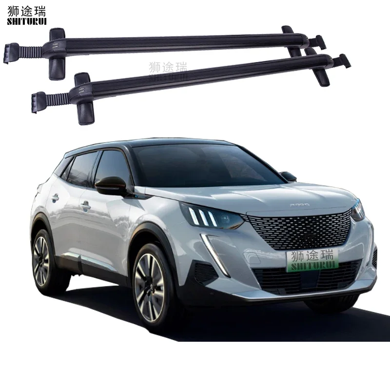 

2Pcs Roof bars For Peugeot E2008 2022+ Alloy Side Bars Cross Rails Roof Rack Luggage