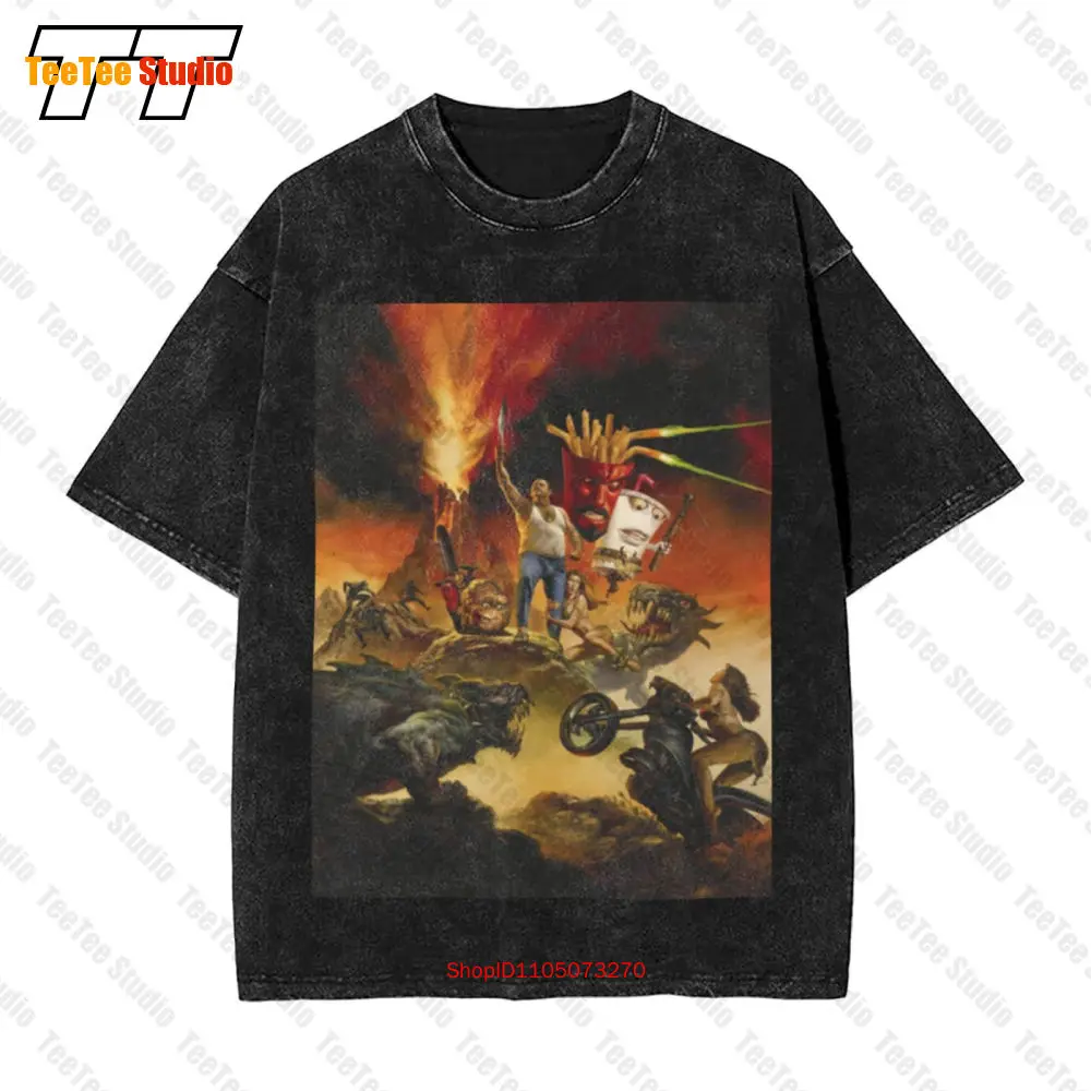 

2005 Aquan Hunger Force Movie Vintage Oversized T-Shirt GA74