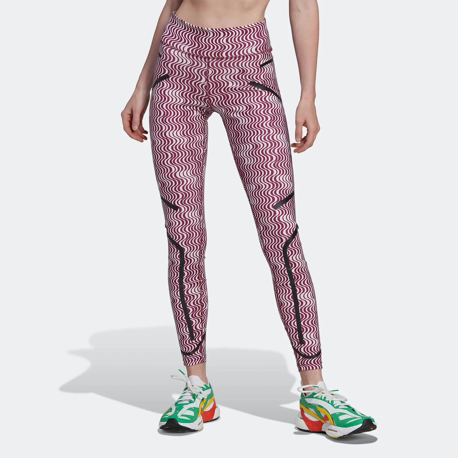 Adidas genuine Stella Women's High-Waist Training Tight Pants HG6885