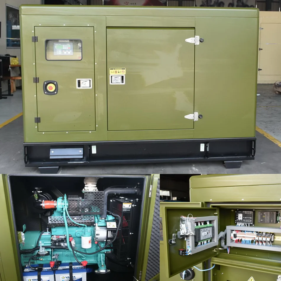 220V 230V Home Generators 8kw 10kw 12kw 15kva 20kva 24kw 30kva Kubota Perkin Generator Generator Price