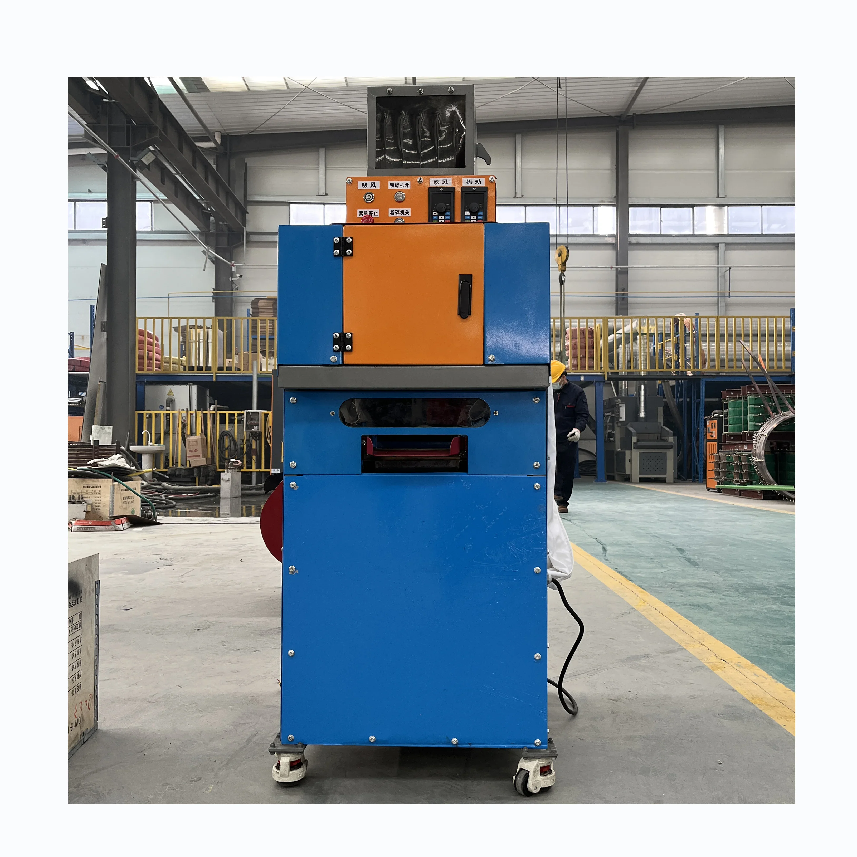 For 60kg/h 99% Sorting Rate Miracle Mini Recycling Machine Copper Wire Granulator Scrap Metal Shredders