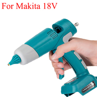 For Makita 18V Battery DIY Repair Tools Portable Safety Adjustable Temperature Cordless Hot Melt Glue Gun with 11mm Glue Stick