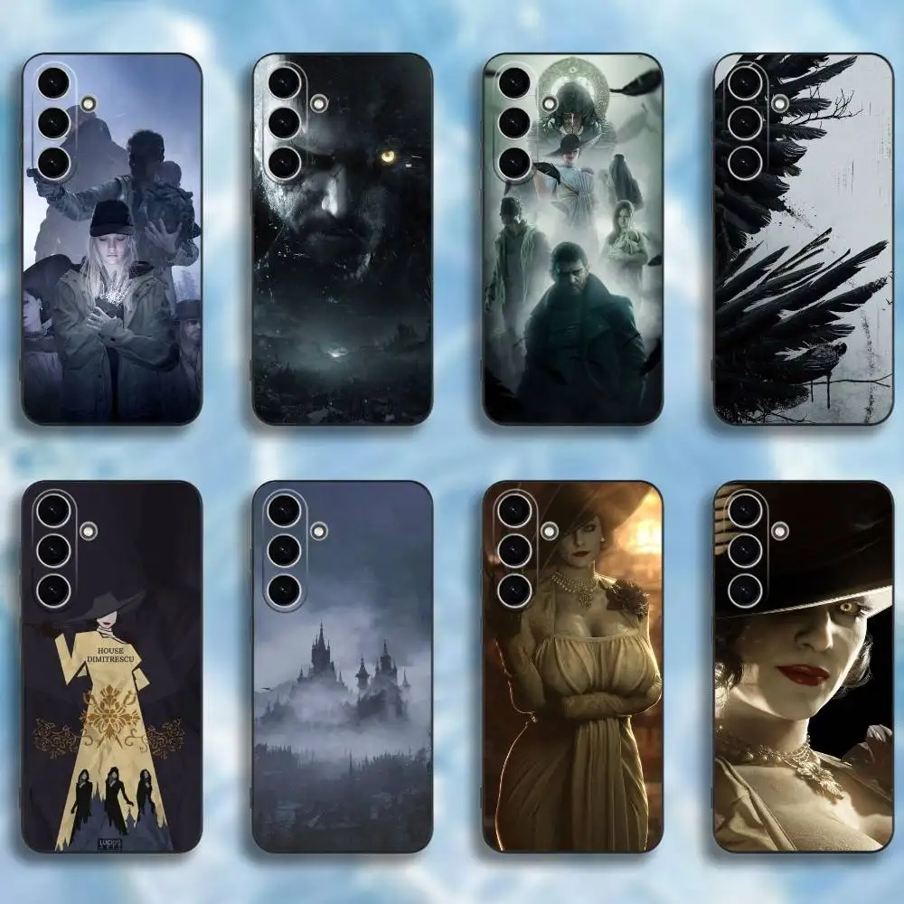 

Game R-Resident E-Evil Village Phone Case For Samsung Galaxy A73,A72,A71,A70,A53,A52,A51,Others Soft Black Cover