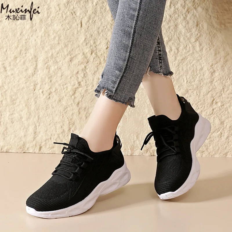 

Women's 2024 New Women's Shoes with Soft Soles Comfortable Casual and Fashionable Sports Shoes Breathable Mesh Shoes for Women