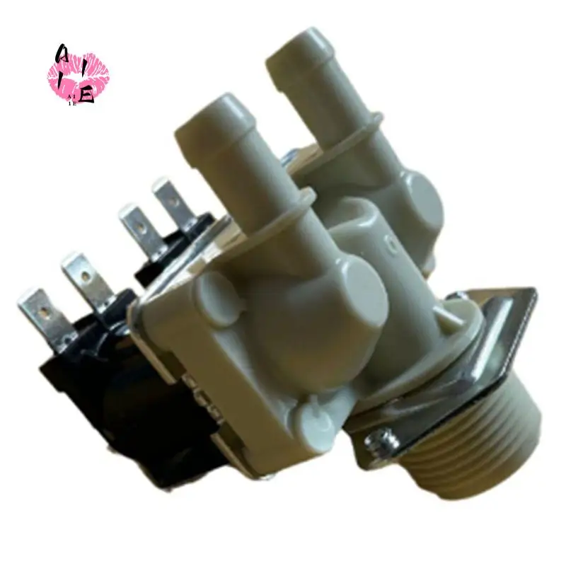 A11E-For Automatic Washing Machine Sweeping Robot Solenoid Valve General Home Appliance Water Inlet Valve Screw 1 In 2 Out