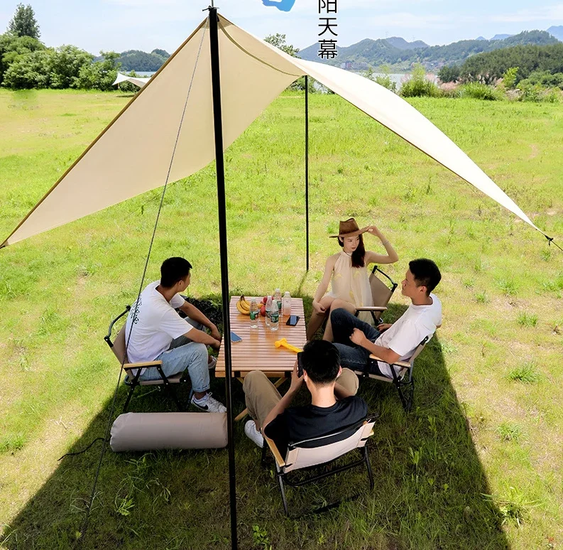 Outdoor Camping Tents Are Rainproof, Sun Resistant, and UV Resistant