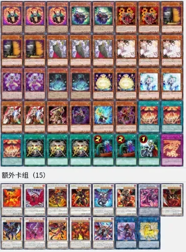 Juego de cartas de Dragon Archfiend Yugioh, baraja de 55 piezas, Easy Play, no Original, Master Duel, JACK ATLAS, DIY, MD