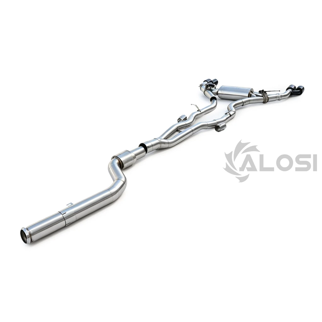 Valvetronic exhaust is used for BMW G01 X3 G02 X4 M40i B58 3.0 with valve exhaust system remote control exhaust, high-performanc