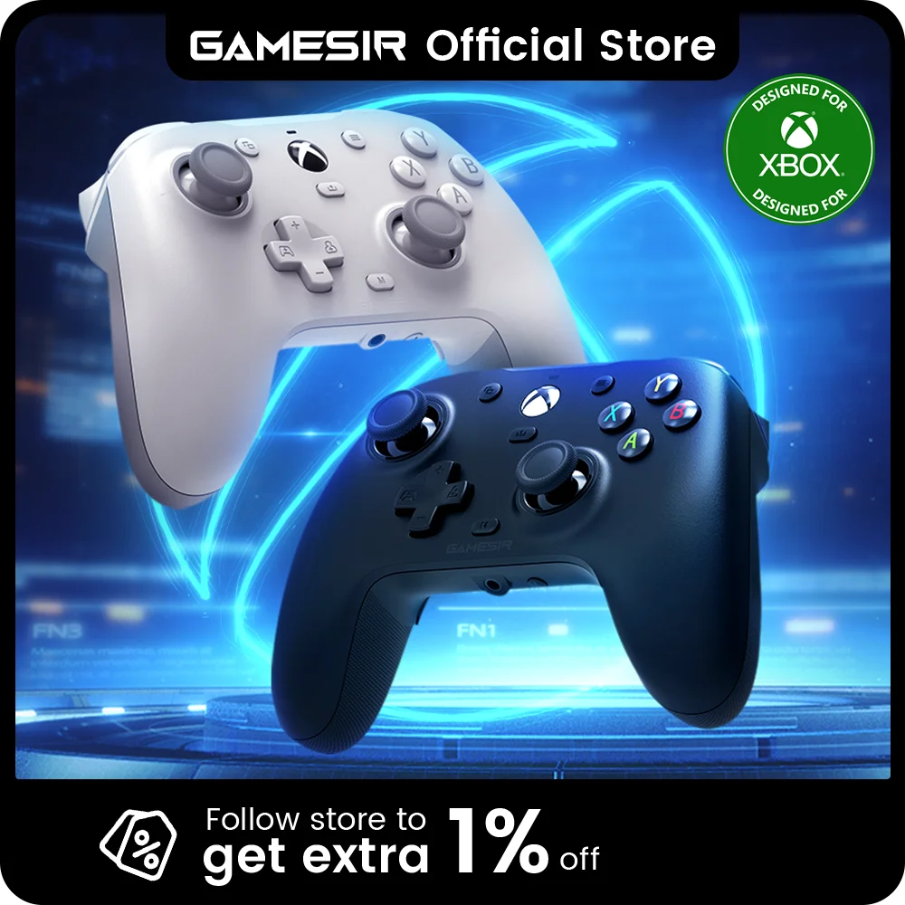 Gamesir G7 voz xbox Ellenőr Behozás hatása Játék gamepad számára xbox Széria X, xbox Széria S, xbox Általános alany X, xbox Általános alany S, steamer, PC