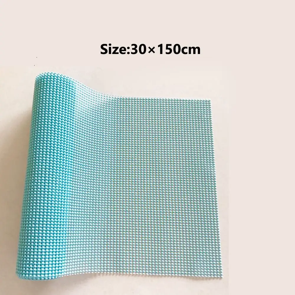 30×150cm Multi Purpose Non Slip Grip Mat PVC Table top Cabinet Tableware Liner Drawer Cushion Household Kitchen Car Supplies