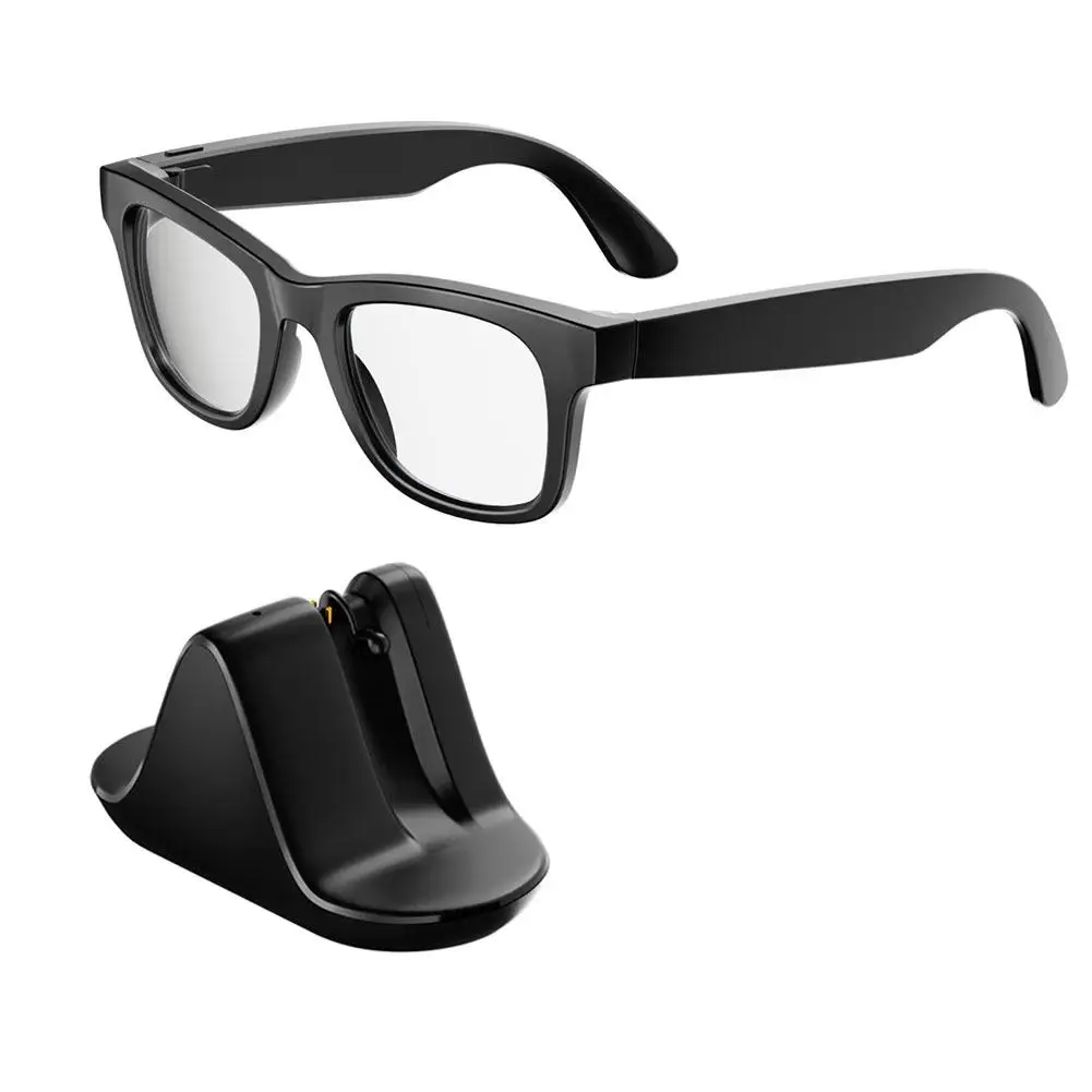 2025 1Set لـ META Ray-ban AI قاعدة شحن النظارات الذكية المحمولة لقاعدة شحن نظارات Ray B II AI