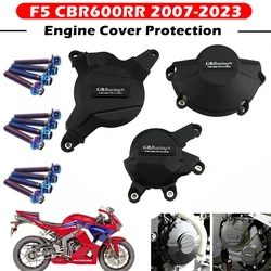 GB 레이싱 오토바이 엔진 커버 보호 케이스, 혼다 F5 CBR600RR 2007-2023 GBRacing 엔진 커버