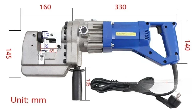 

MHP-20 Portable Electric Hydraulic Punching Machine Angle/channel Plate Copper/aluminum Plate Punching Machine Punching Tool HOT