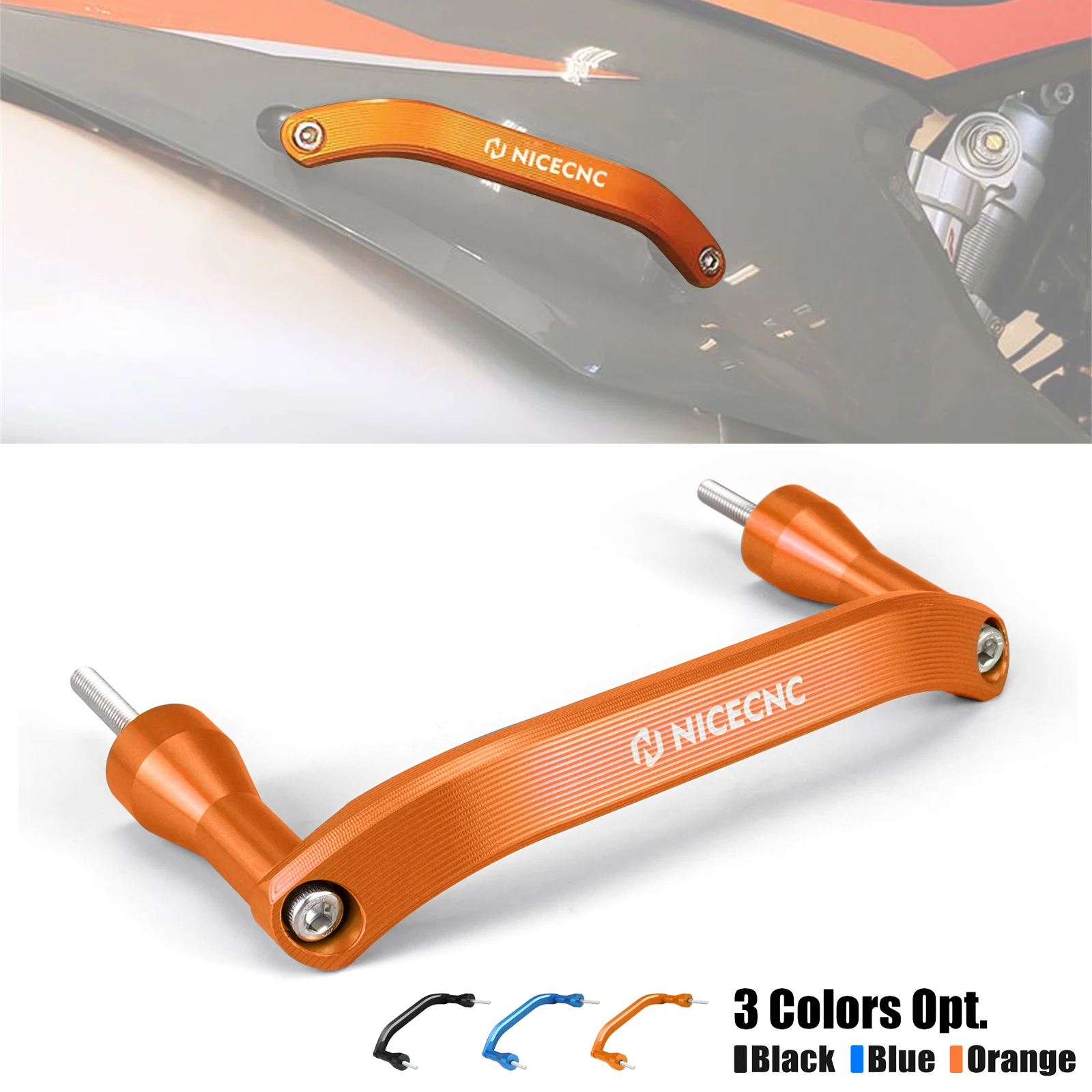 

For KTM EXC 300 TPI 2020-2023 EXCF 350 EXC 450 XCW TPI Rear Passenger Grab Handle SXF 250 SXF 450 2019-2022 For Husqvarna TE300i