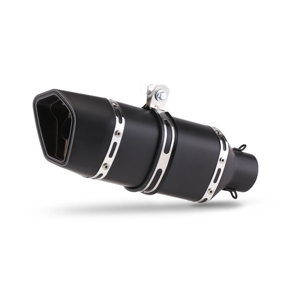 SXLL العالمي للدراجات النارية العادم دراجة نارية العادم 51 مللي متر الروماني Silenciador ل Z1000 Zx6r R3 Cbr500 Z400 PCX XMAX XSR155