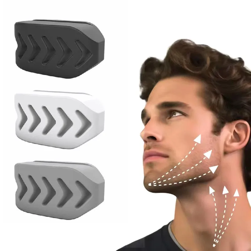 Silicone Mandibular Shaper for Both Men and Women Food Grade Mandibular Trainer Suitable for Beginners