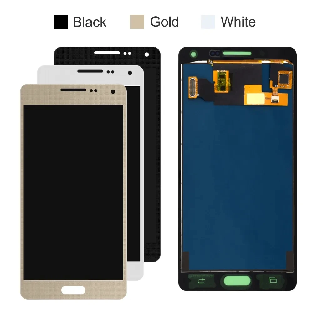 tested   For Samsung Galaxy A5 2015 A500 LCD Display Touch Screen Digitizer Assembly Replacement A500H A500F Phone Repair Parts