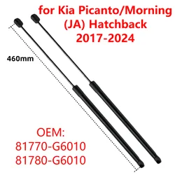 2Pcs 81780G6010 Car Rear Trunk Boot Tailgate Gas Struts Lift Support Rod Bars for Kia Picanto/Morning JA Hatchback 2017-2024