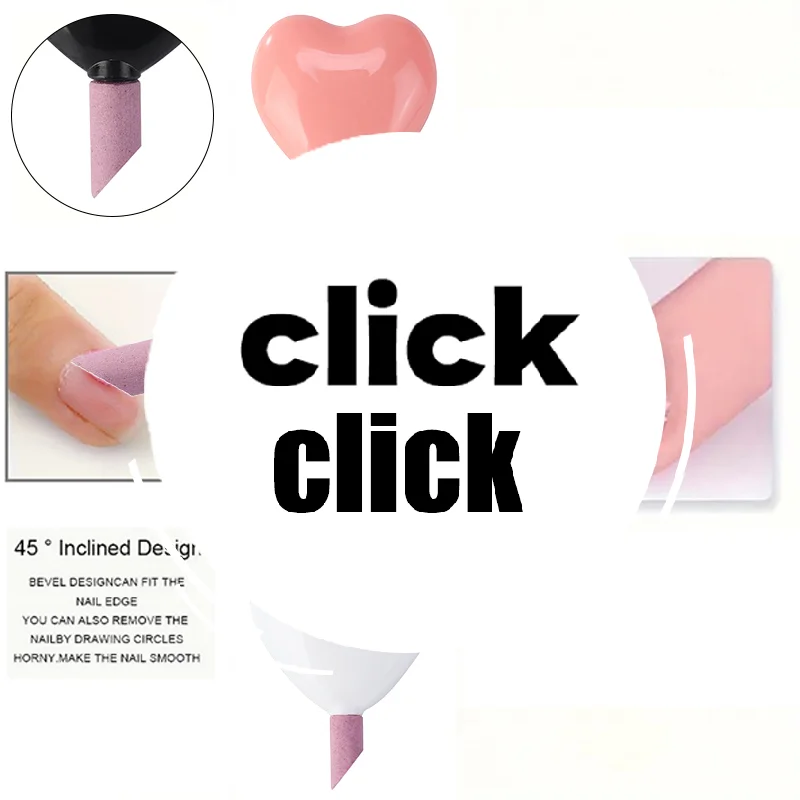 

Кварцевая пилочка для ногтей, толкатель для ногтей, шлифовальные палочки для дизайна ногтей, ручка для удаления кутикулы, триммер для омертвевшей кожи, буфер, маникюрные инструменты