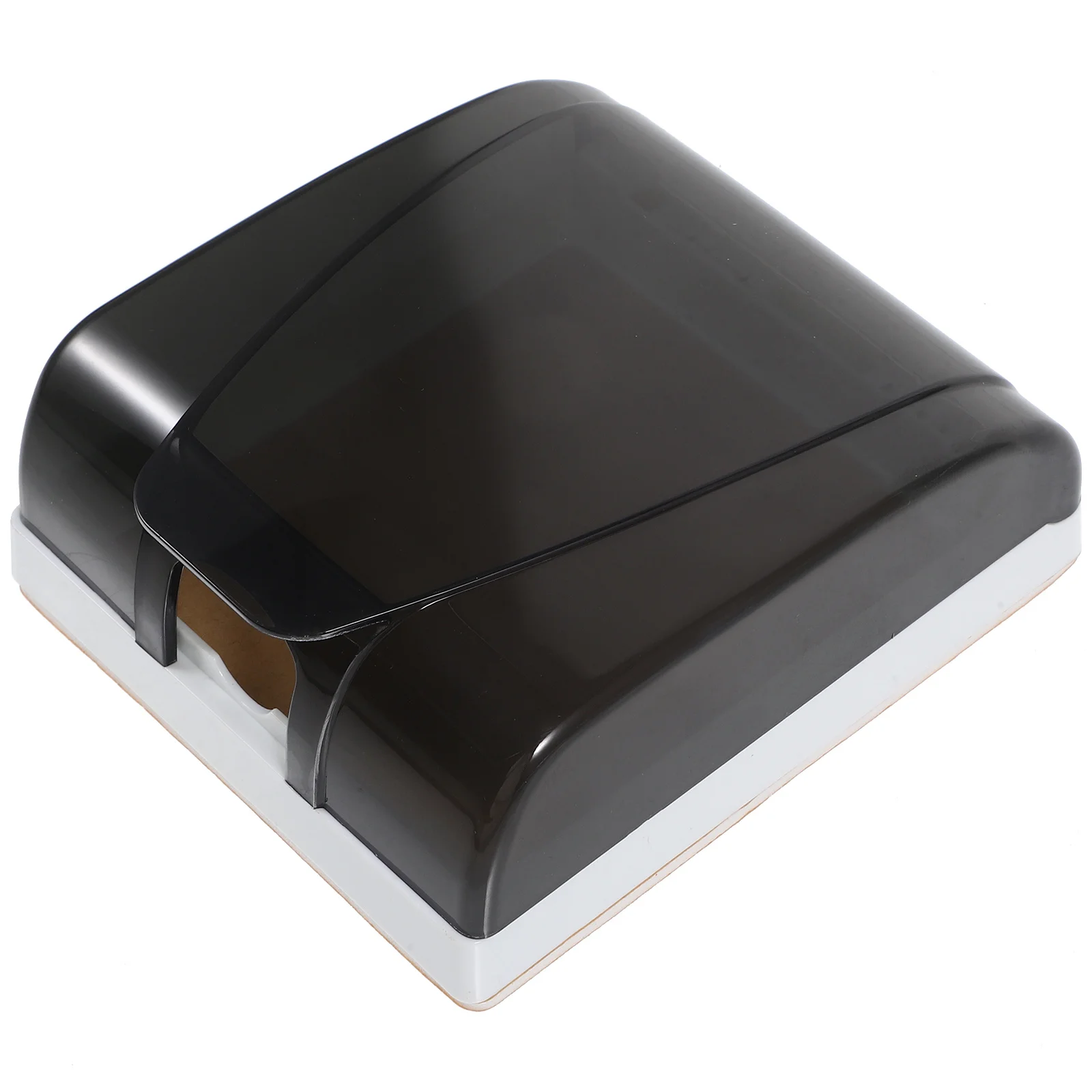 غطاء مخرج كهربائي مقاوم للماء، مادة كمبيوتر شفافة، صندوق توصيل مقاوم للرذاذ، حماية ذاتية اللصق للحمام