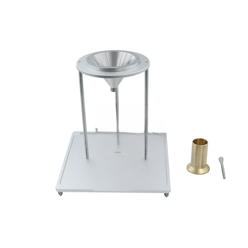 

Volume density tester, visual density tester, fracturing proppant volume density tester