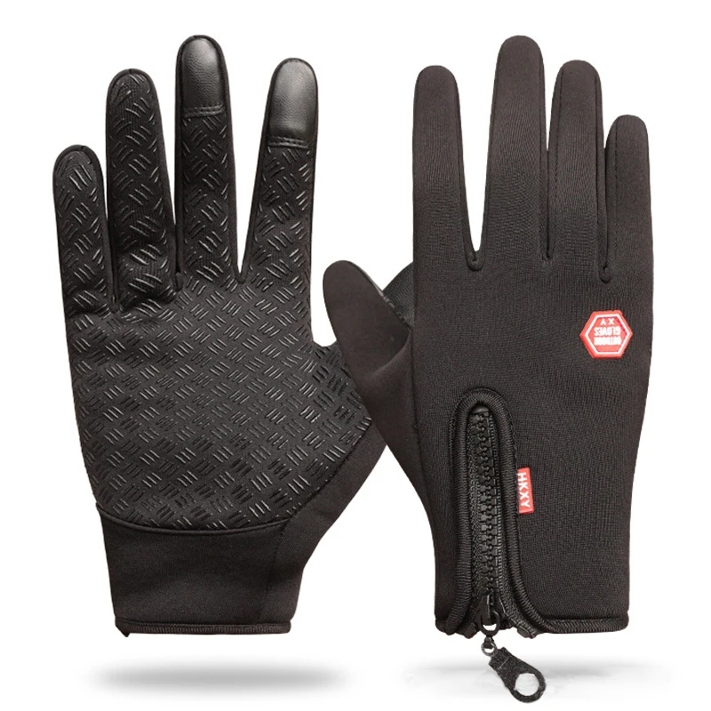 AliExpress Winter Touchscreen Warm Cycling Gloves For Men Women Spring Fishing Motorcycle Cycling Gloves Non-Slip Autumn Windproof Gloves